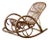 Vintage Rattan Rocking Chair For Sale