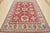 This traditional tribal geometric Caucasian Kazak rug is hand-knotted with an all-wool pile on a cotton foundation. This...