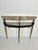 Mid-Century Modern Console Table in Brass with Lacquered Beech and Marble, 1950s For Sale - Image 14 of 14