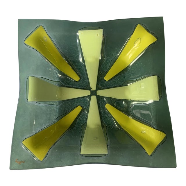 Vintage Higgins Art Glass Bowl For Sale