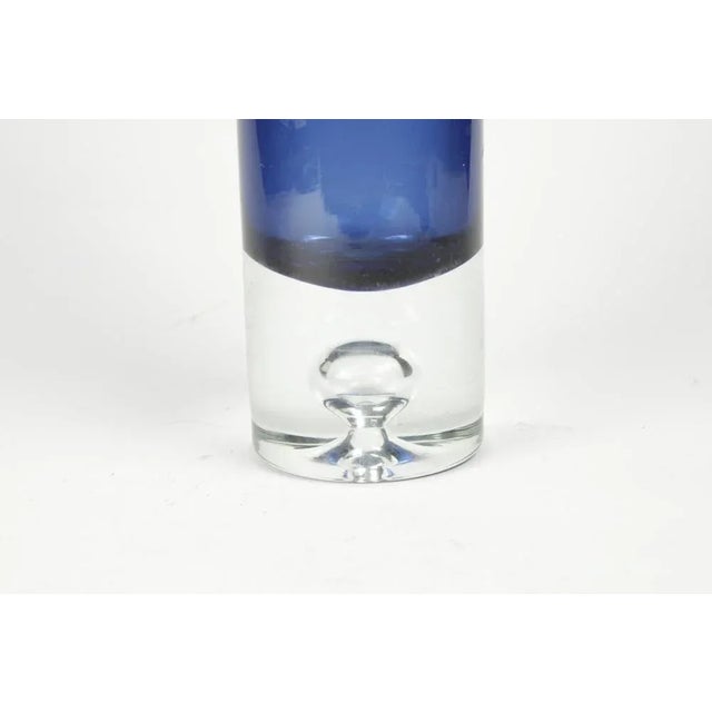 Vintage Glass Vase by Tapio Wirkkala For Sale - Image 3 of 4