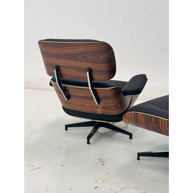 Herman Miller Herman Miller Charles and Ray Eames for Lounge Chair With Ottoman For Sale - Image 4 of 11