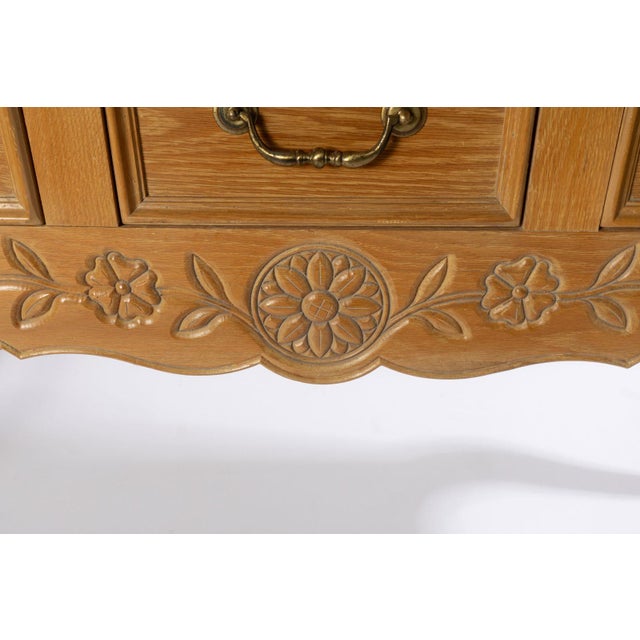 Oak Country French Style Sideboard For Sale - Image 6 of 8