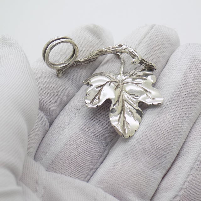 A charming set of six vintage table place holders, handmade in Arezzo, Tuscany, Italy between the 1970s and 1980s in...