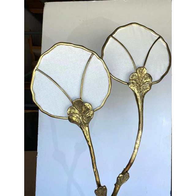Italian Brass Floor Lamp For Sale - Image 4 of 6