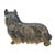 Vintage Mid-Century Italian Style Plaster Yorkie Figurine Enamel 16.5" For Sale - Image 4 of 13