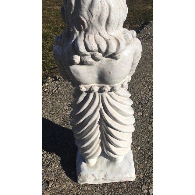 1970s Italian Terra Cotta Figurative Male Sculpture For Sale In Philadelphia - Image 6 of 11