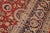 Shabby Chic Agra Tabriz Pak-Persian Red/Blue Wool Rug - 9'2'' X 12'3'' For Sale In New York - Image 6 of 9