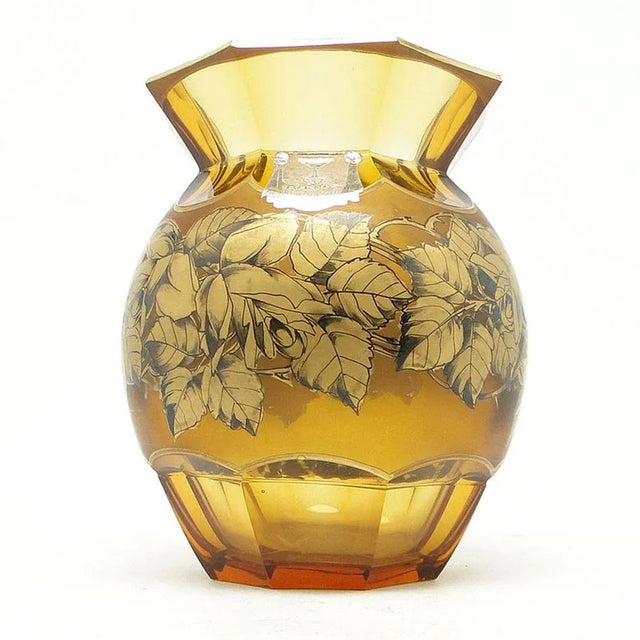 Art Nouveau Vase from Kamenicky Senov, Czechoslovakia, 1890s For Sale - Image 11 of 12