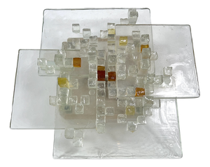 Mid-Century Murano Glass Wall Light by Albano Poli for Poliarte, Italy ,1970s