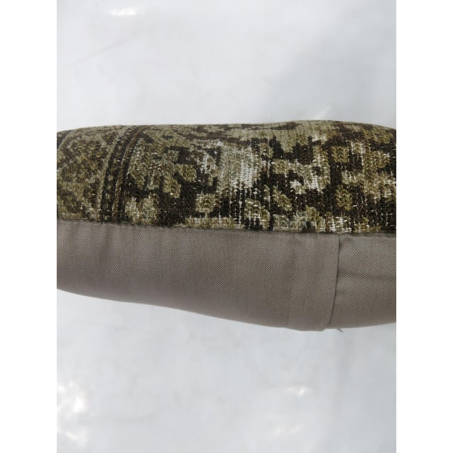 Persian Malayer Rug Pillow For Sale - Image 4 of 5