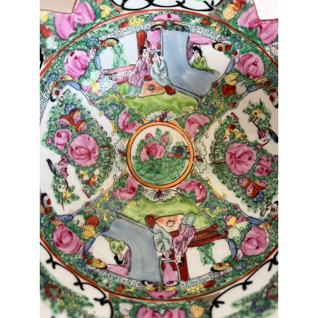 Late 19th Century Chinese Famille Rose Porcelain Bowl For Sale - Image 4 of 10
