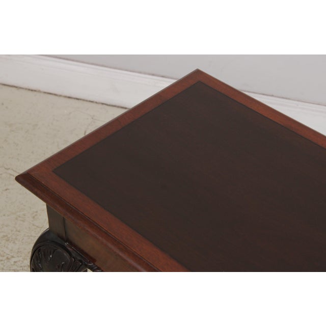 Stickley Mahogany Inlaid Console Table For Sale In Philadelphia - Image 6 of 15