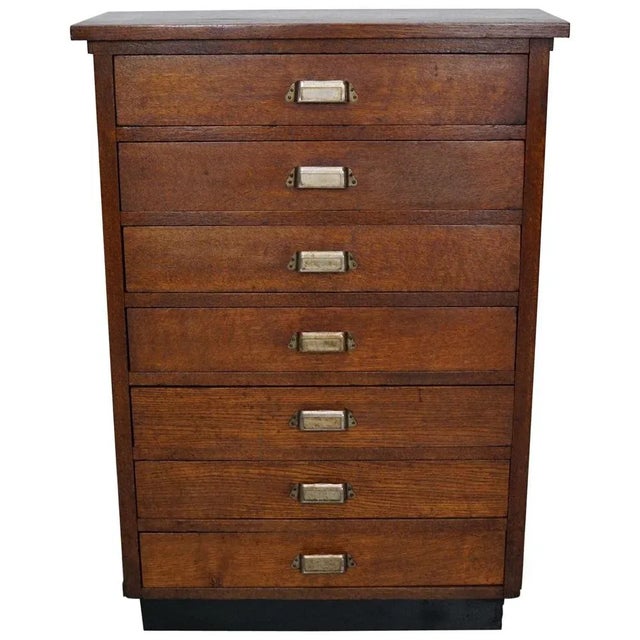 Dutch Oak Apothecary Cabinet, 1930s For Sale - Image 13 of 13