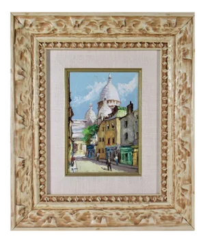 Robert Giovani, Paris, le Sacre Coeur, Rue du Chevalier de la Barre, Circa 1950