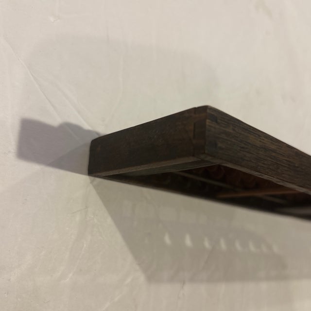 Chinese Japanese Soroban Abacus With Dovetailed Edges Meiji Era For Sale - Image 3 of 3