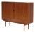 54 Highboard Tambour Doors in Teak by Arne Vodder for Sibast, 1960s For Sale
