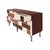 Italian Sideboard in Wood with Steel Legs, 1990 For Sale - Image 9 of 13