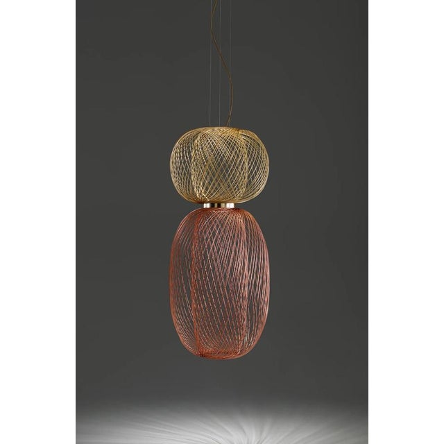 Top 45 / Bottom 90 Suspension Lamp by Stephen Burks for Parachilna For Sale - Image 4 of 14