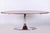 Functionalism Oval Table in Chrome and Walnut from Kovona, Czechia, 1960s For Sale - Image 10 of 14