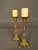 19th Century Pair of 19th Century French Gothic Style Bronze Candelabra With Cherub Motifs, Circa 1890 For Sale - Image 5 of 17