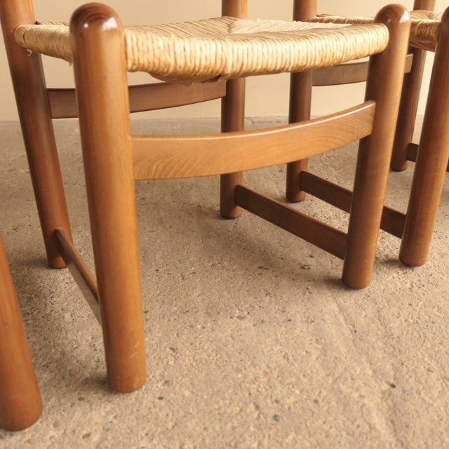 Rush Dining Chairs from Padova, Set of 4 For Sale - Image 6 of 17