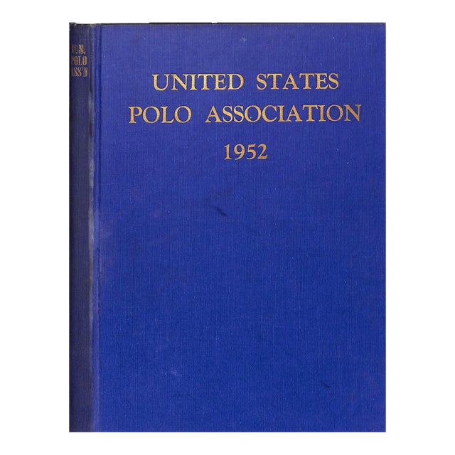 United States Polo Association 1952 Yearbook For Sale