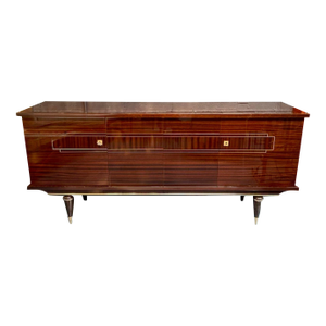 Mid 20th Century French Mahogany Art Deco Sideboard