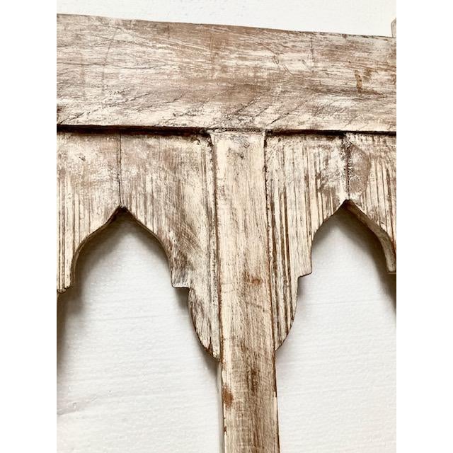 Gate Triple Arch With Spires White Indoor Outdoor For Sale - Image 11 of 13