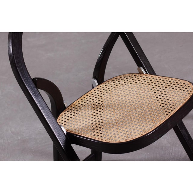 Mid-Century Modern Arca Folding Chairs by Gigi Sabadin for Crassevig, Italy, 1970s, Set of 2 For Sale - Image 9 of 10