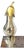 Metal Vintage Silver & Gold Eggplant Place Card Holders Twenty Available – Set of 4 For Sale - Image 7 of 10
