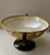 Art Nouveau Antique Art Nouveau Hand-Painted Porcelain Pedestal Bowl, Signed C. M. Button, C. 1900 For Sale - Image 3 of 6