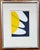 Yellow Richard Kemble (Nantucket & Key West 1932 - 2007) American Modern Abstract Lithograph Signed & Dated 1972 For Sale - Image 8 of 8