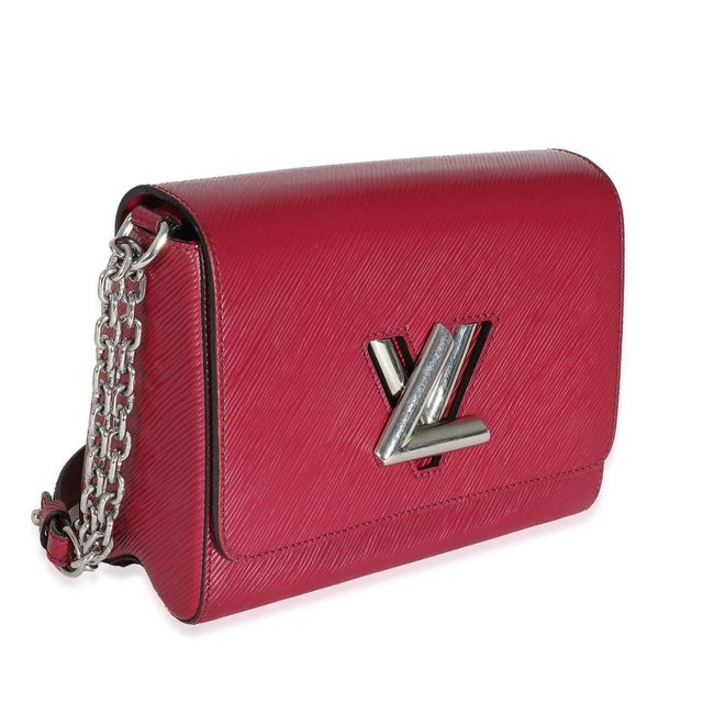 Contemporary Fuchsia Epi Twist MM For Sale - Image 3 of 9