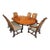 Henredon Dining Table Set Three Sizes Extensions Included Hard Wood For Sale