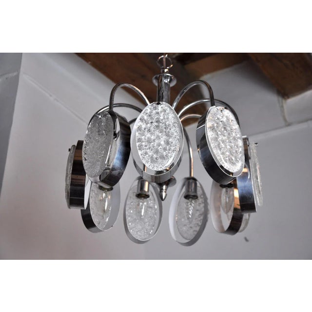 Glass Pendant by Gaetano Sciolari, Italy, 1970s For Sale - Image 7 of 8