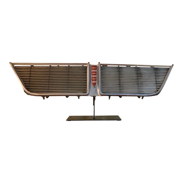Original 1964 New Yorker Car Grill on Display For Sale