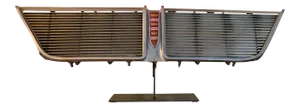 Original 1964 New Yorker Car Grill on Display