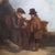 This wonderful painting has been in my family for years. A country squire and a peasant are dickering over the price of...