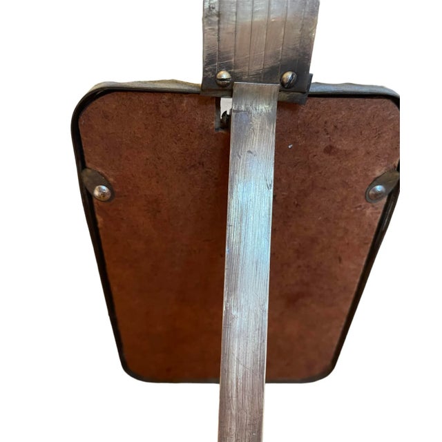 Italian Seguso Venini Frame With Brass, 1940s Italy For Sale - Image 3 of 4