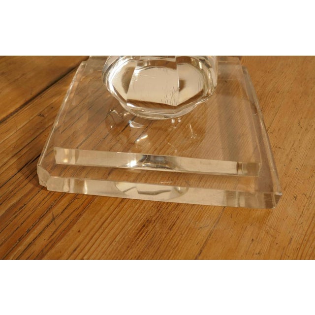 1920s Large Advertising Presentation Glass Chalice from Bells Scotch Whisky, 1920s For Sale - Image 5 of 10