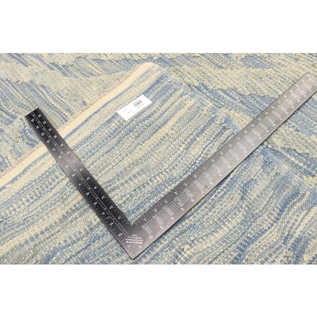 2000 - 2009 Early 21st Century Vintage Turkish High-Low Textured Rug, 08'09 X 12'00 For Sale - Image 5 of 9