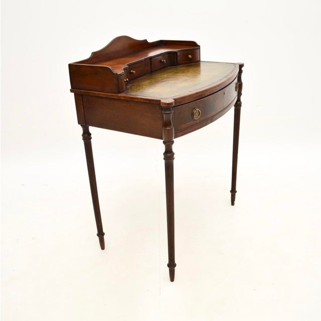 Regency Sheraton Escritoire Desk, 1910 For Sale - Image 3 of 11