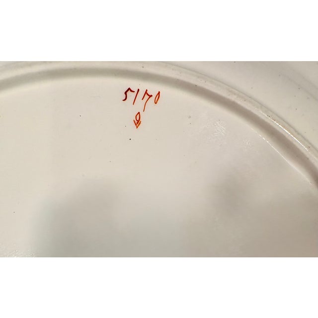 Ceramic 19th Century Minton Stone China Amherst Japan Imari Floral Dinner Plate For Sale - Image 7 of 12