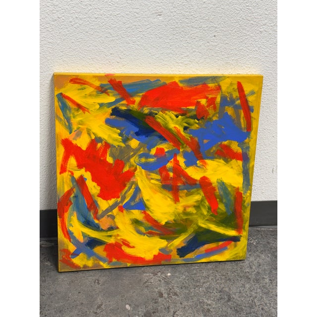 2020s John Fooks Acrylic on Canvas Abstract Painting For Sale - Image 5 of 12