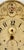 Wood Antique American Hand Painted Wood Grandfather Clock Dial by Connecticut Maker Silas Hoadley - Circa Very Early 1800s For Sale - Image 7 of 18
