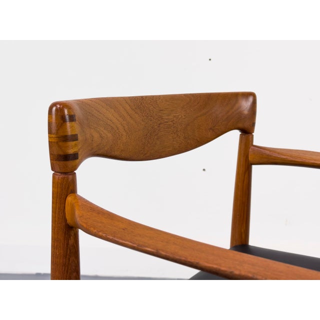 Vintage Teak Armchair by H. W. Klein for Bramin, 1960s For Sale - Image 6 of 16