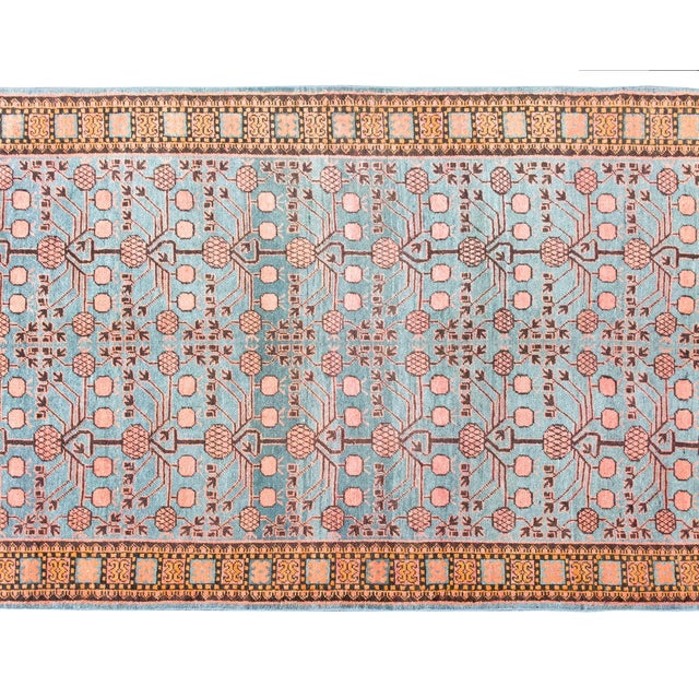 Early 20th Century Central Asian Kohtan Rug For Sale - Image 13 of 14