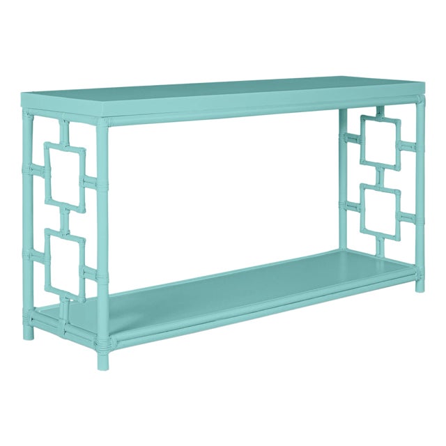 Sobe Console, Turquoise For Sale