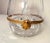 Metal Vintage Handmade French Gilt Brass Cut Crystal Caviar Egg Caddy Jar Bar Set For Sale - Image 7 of 13